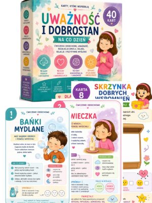 40 kart wspierających rozwój emocjonalny dzieci z klas I–III